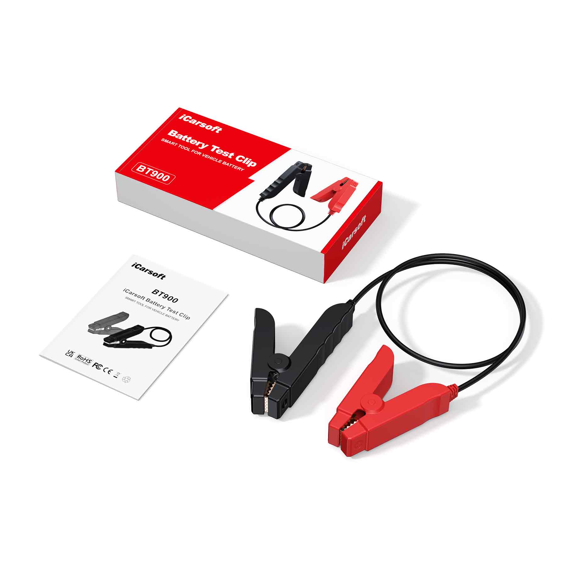 iCarsoft BT900 akkutesteri CR MAX -laitteille | Elekma